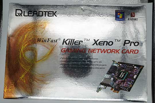 丽台 WinFast Killer Xeno Pro网卡（Bigfoot SC8314EVRAGD芯片）